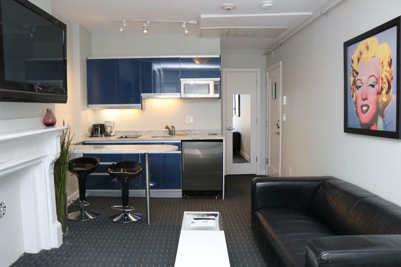 Stylish Studio On Newbury Street, #10 Boston Bagian luar foto